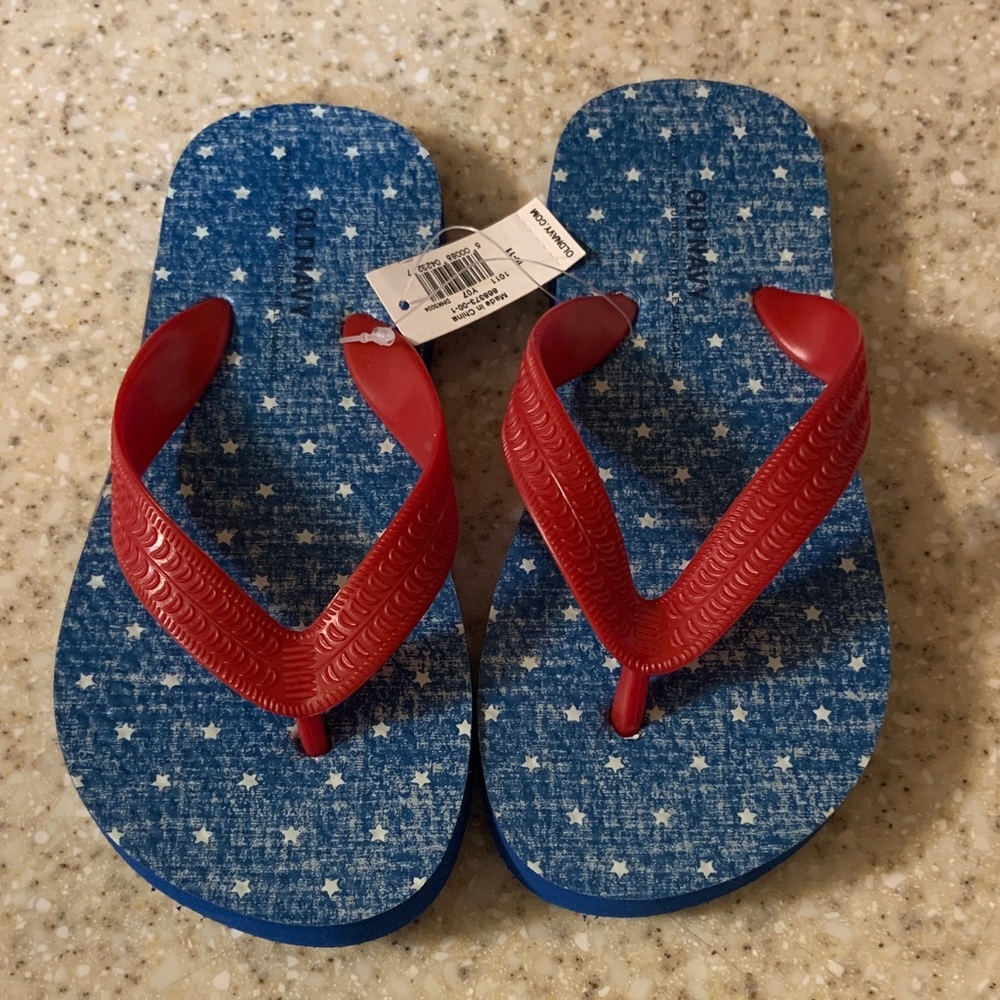 NWT Toddler Flip Flops Size 10/11